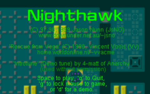 NightHawk Credits